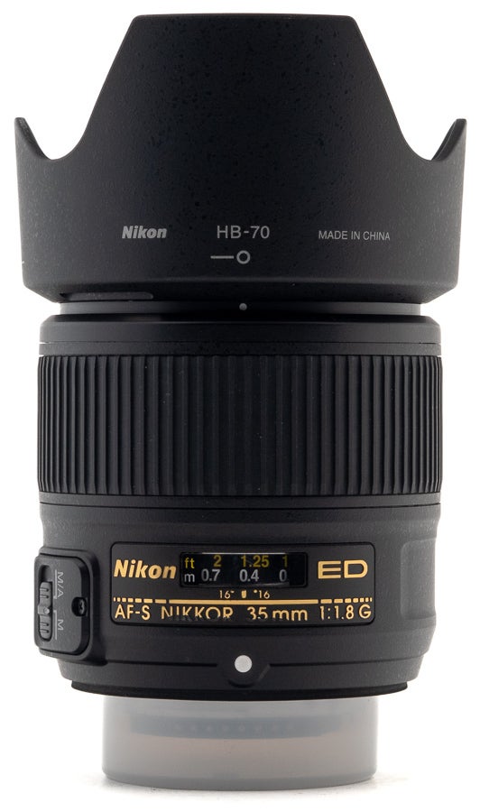 K&auml;ytetty Nikon AF-S 35mm f/1.8 G ED-1