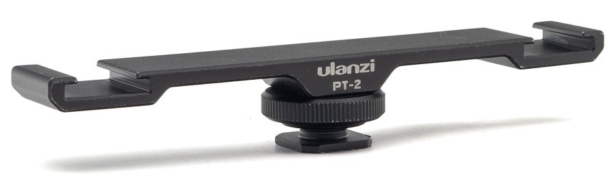 K&auml;ytetty Ulanzi Dual Cold Shoe Mount PT-2-1