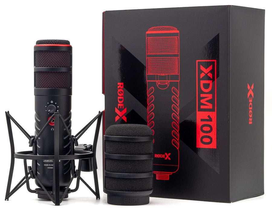 K&auml;ytetty R&Oslash;DE X XDM-100 - USB-mikrofoni-1