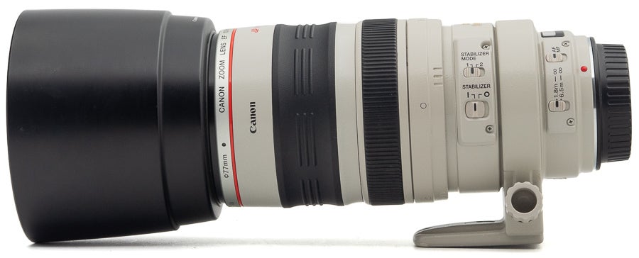 K&auml;ytetty Canon EF 100-400mm f/4.5-5.6 L IS-1