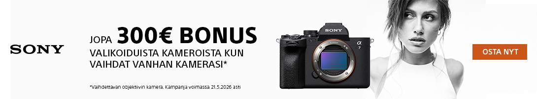 Sony Trade-In vaihtotarjous kampanja